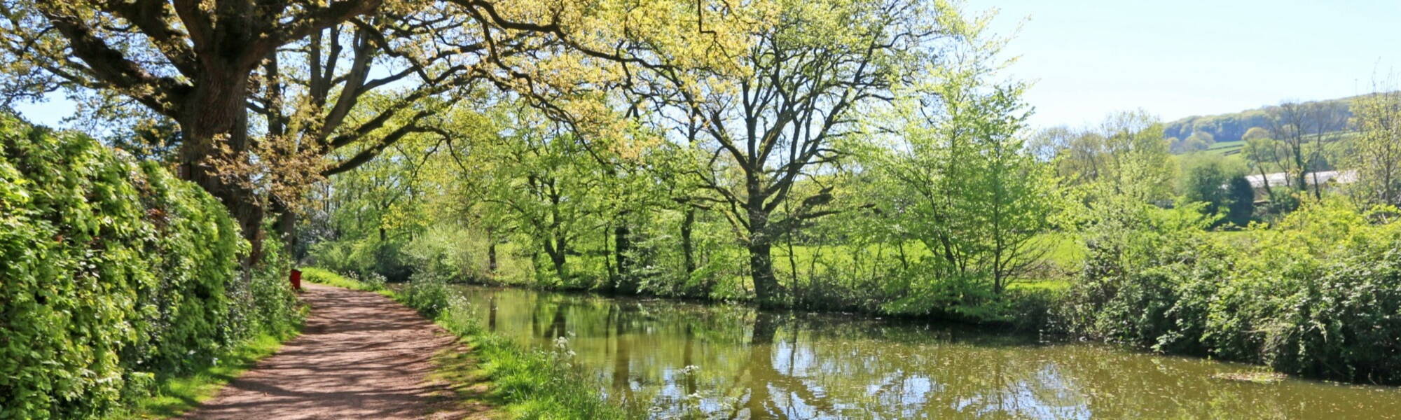 Great Western Canal in Tiverton, Devon