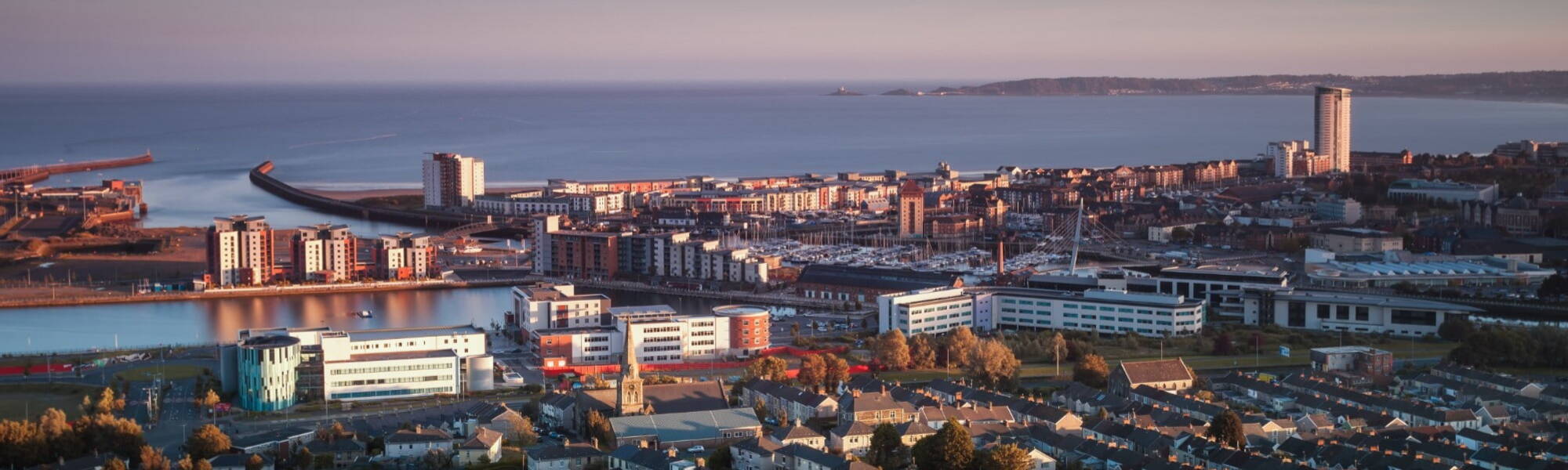 Swansea city South Wales